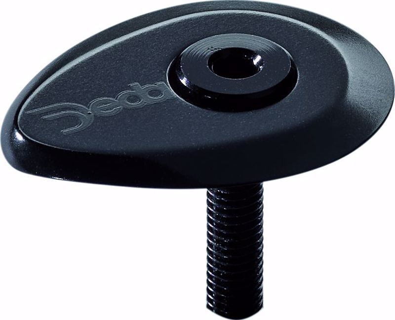 Deda SUPERZERO TOPCAP, for 1 1/8"" headset, BLACK, M6x35mm screw