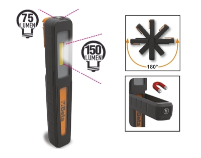 Beta Oplaadbare inspectie lamp - lamp + spot