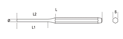 Beta Pendrijvers 4mm