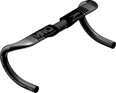 Deda VINCI carbon stuur - POB finish