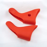 right + left EP PS rubber hoods - red